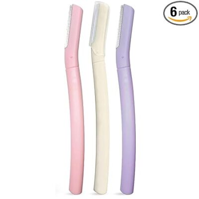 dermaplaning razor for women 6 pack