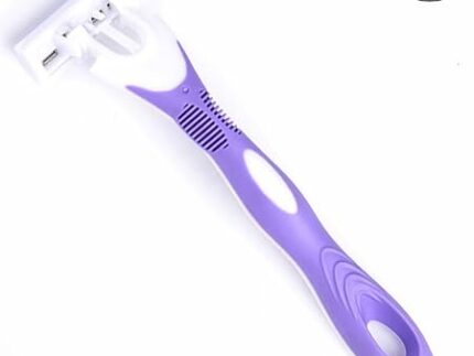 Max Softcare Triple Blade Razor for Men – 3-Pack with Ultra-Glide Lubrication | Hypoallergenic & Anti-Irritation | Flexible Pivot for Smooth, Contoured Shaving | Close Shave Without Nicks or Burns